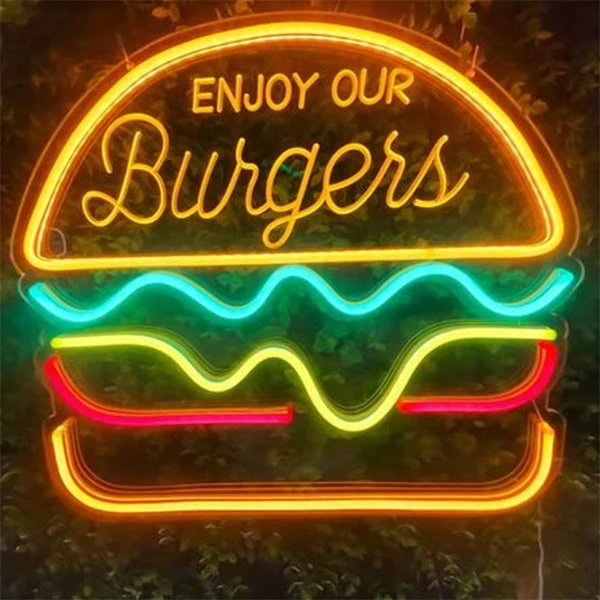 Neon Strip Dining Room Food & Beverages Sign Lighting (2)