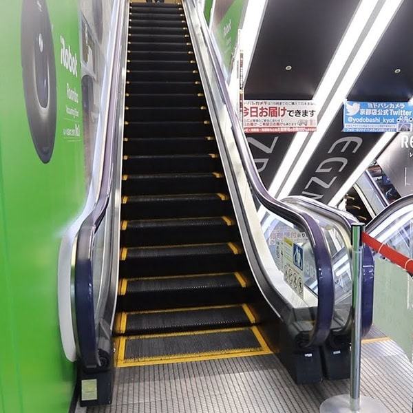 High Transmittance White LED Neon Strip Escalator Illumination Project (1)