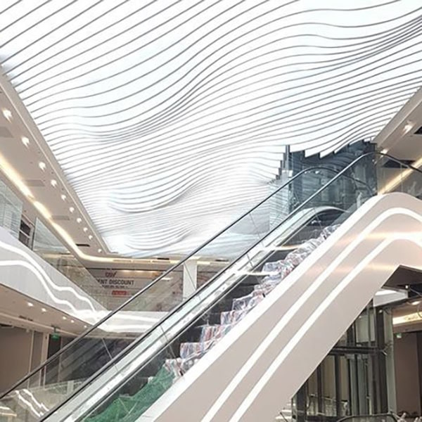 Monochrome Custom Neon Flex Strip Escalator Illumination Project (4)