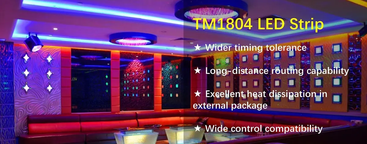 TM1804 LED Strip 1 TM1804 LED Strip Features