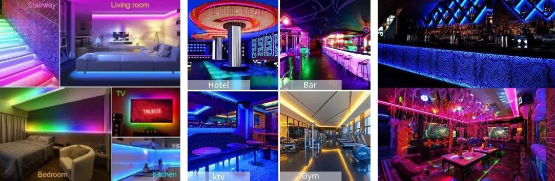 rgbww smart fw1906 led strip application
