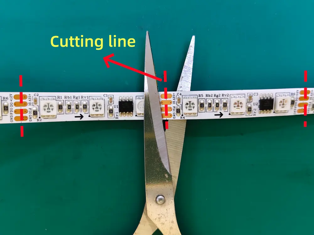 cutting lines
