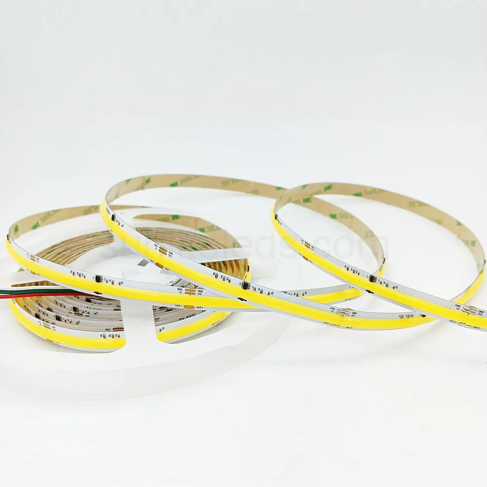 10mm 576led 12V Programmable CCT COB LED Strip 1