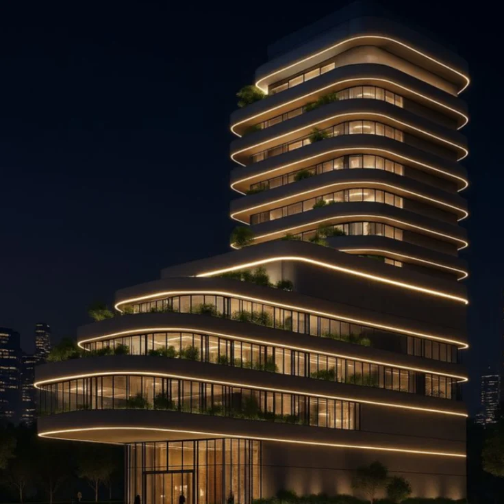 facade lighting