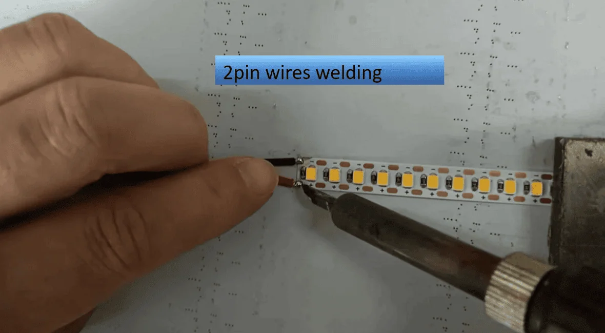 2pin wires welding C