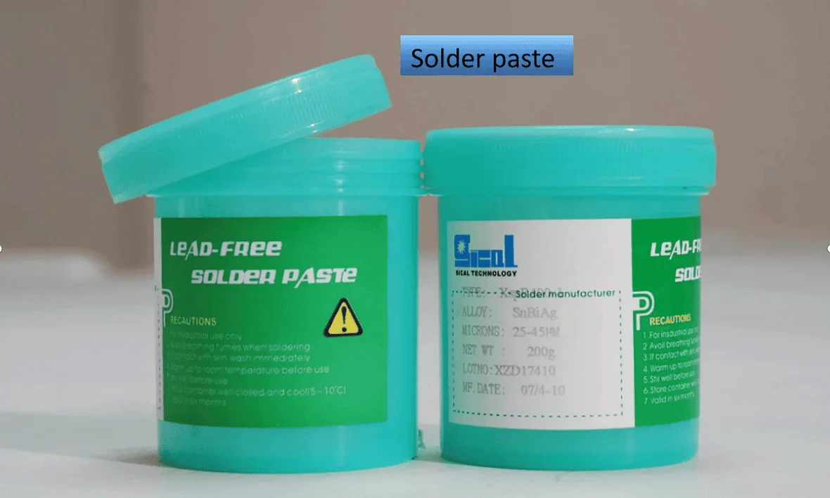 Solder paste C