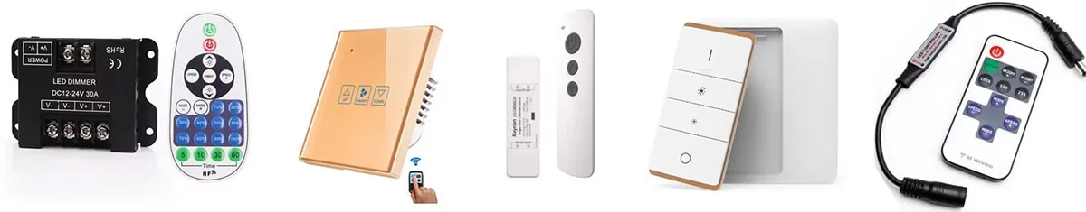 different types of rf dimmers