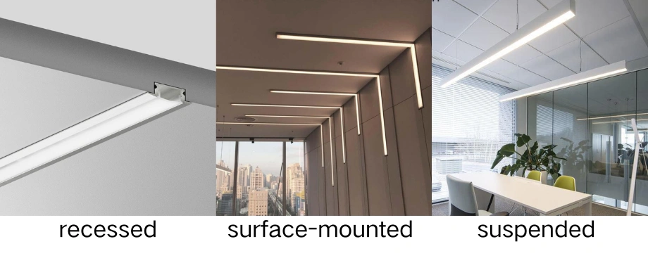 aluminum profile installation