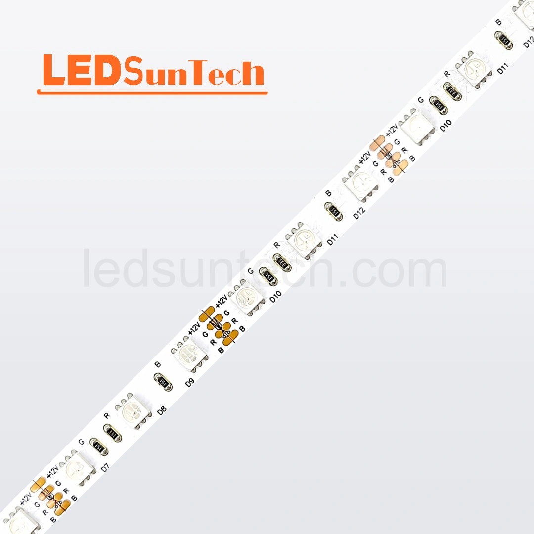 Home 12 5050 DC12V 60led 4pin 10mm RGB