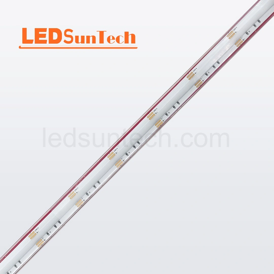 Home 38 COB DC24v 630led 4pin 10mm RGB IP67